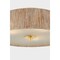 Hudson Valley Lighting George Semi Flush in Aged Brass by Cortney Bishop CB9518-AGB - alternate 6