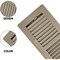 Sierra Grates 4 in. H X 12 in. W 2-Way 45 Degree Louvered, Steel, Brown Floor Register TWF412-BRN - alternate 5