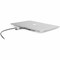 Compulocks Blade Universal Lock Slot Adapter with Keyed Cable Lock Silver BLD01KL - alternate 1