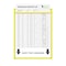 C-Line Products Shop Ticket Holder, Yellow, 9 x 12", PK15 43916 - alternate 6