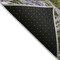 Homeroots 8' Olive Green Purple And Beige Round Abstract Washable Indoor Outdoor Area Rug 602649 - alternate 8
