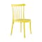 Homeroots Set of Four 22" Yellow Heavy Duty Plastic Outdoor Stacking Dining Chairs 565185 - alternate 7