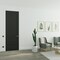 Sartodoors Hidden Door Black 18x84 Solid Core Modern Interior QUADRO4111MF-BLK-18x84-LH-I - alternate 1