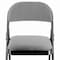Elama 4 Piece Metal Folding Chair with Padded Seats in Gray ELM-J0369B-G - alternate 7