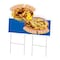 Signmission French Fries & Cheese Fries Die Cut Yard & Stake outdoor plastic, 2436-French Fries & Cheese Fries C-DC-2436-French Fries And Cheese Fries19 - alternate 1