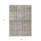Homeroots 8' X 10' Ivory Pink And Copper Striped Washable Indoor Outdoor Area Rug 597430 - alternate 8