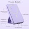 Alpha Digital Magnet Power Bank- 10,000mAh, Wireless Charge, Phone Stand -Purple ZL014-PPL - alternate 6
