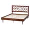 Baxton Studio Zola Platform Bed with Cutout Headboard, Queen 268-9814-14463-ZORO - alternate 8