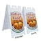 Signmission Indian Food, A-Frame & 2 Decals Installed, Heavy-Duty Plastic Frame SBHD-D-2436-Indian Food - alternate 5