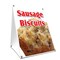 Signmission Sausage Biscuits, 36 Inch x 24 Inch A-frame Yard Sign, Plastic Sign SBC-2436-Sausage Biscuits - alternate 1