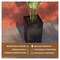 Leisuremod Basalt Tall Square Fiberstone & MgO Clay Planter, Weather-Resistant, Fully Assembled BP28BL - alternate 8