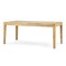Homeroots 72" Natural Solid Wood Dining Table 549037 - alternate 9