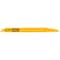 Dewalt Reciprocating Saw Blade, L:12, TPI:6, PK5, Tapered DWAR106 - alternate 1