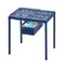 Lockermate Adjust-A-Shelf Locker Shelf & Organizer, Extends to Fit Your Locker, Includes Storage Drawer 5025-NVY - alternate 1