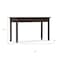 Homeroots 54" Brown Solid Wood Computer Desk 640676 - alternate 5