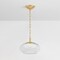 Hudson Valley Lighting Moore Integrated LED Pendant in Aged Brass 9014-AGB - alternate 6