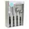 Martha Stewart Garden Cottage 16 Piece Stainless Steel Flatware Set in Black 129076.16 - alternate 1