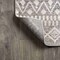 Jonathan Y Ifrane Berber Geometric Stripe Gray/Cream 2 ft. x 10 ft. Runner Rug MOH301B-210 - alternate 7