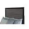 Homeroots Gray and Black Wood King Bed Frame 564763 - alternate 8