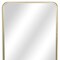 Homeroots 30" Gold Metal Accent Mirror 632349 - alternate 8