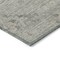 Homeroots 8' Pewter And Beige Round Floral Washable Indoor Outdoor Area Rug 604242 - alternate 8