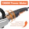 Wrightmaster 10 Amp Corded 8 in. 1300-Watt Handheld Electric Stainless Steel Polisher With 3-Polishing Wheels ‎ZR-R7402-120-1 - alternate 7