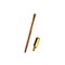 Grk Fasteners RT Series 17083 Screw, #8 Thread x 3-1/8" L, Reverse Thread, Trim Head, Yellow Finish, 100PK 119083 - alternate 6