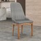 Leisuremod Verisma Collection Modern Wooden Dining Chair in Grey VC57GR - alternate 10