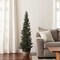 Pure Garden 5-Foot-Tall Artificial Cedar Topiary Trees Potted Indoor Outdoor UV Protection Plastic Tree in Pot 50-LG1110 - alternate 6