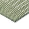Homeroots 8' X 10' Green And Ivory Geometric Washable Indoor Outdoor Area Rug 596923 - alternate 9