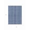 Homeroots 5' X 8' Denim Blue And Ivory Striped Washable Indoor Outdoor Area Rug 615044 - alternate 9