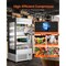 Vevor Open Air Merchandiser 4-Tier Display Cooler with Air Curtain 18.4cu.ft. XCS-520L - alternate 7