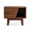 Homeroots 24" Wood One Drawer Nightstand 473031 - alternate 1