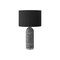 Monarch Specialties Lighting, 28"h, Table Lamp, Grey Resin, Black Shade, Contemporary, Modern I 9914 - alternate 1