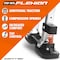 Surpro Double-Sided Drywall Stilts, Magnesium Base, 26 in - 40 in Height, QuadLock Contractor-Grade Stilts S2X-M-2640 - alternate 6