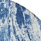 Homeroots 8' Navy Blue And Ivory Round Abstract Washable Indoor Outdoor Area Rug 614295 - alternate 8