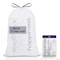 Happimess 8-Gallon 30L Lavender Scented Drawstring Trash Can Liner, White, 20-Count, 1-Pack of 20 Liners HPM3101A-W-1SET - alternate 5