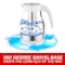 Brentwood Industries Glass 1.7 Liter Electric Kettle with Tea Infuser in White KT-1962W - alternate 8