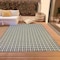 Homeroots 5' X 8' Black And Ivory Geometric Washable Indoor Outdoor Area Rug 614720 - alternate 7