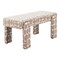 Homeroots 40in Fabric and Plastic Upholstered Bench 668852 - alternate 8