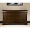 Homeroots 60" Brown Solid Wood Six Drawer Double Dresser 524135 - alternate 1