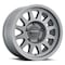 Method Race Wheels MR704, 17X8.5, 0MM OFFSET, 6X5.5,106.25MM CENTERBORE, MATTE TITANIUM MR70478560800 - alternate 1