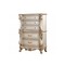 Homeroots 21" Antiqued White Wood Five Drawer Dresser 347177 - alternate 7