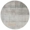 Homeroots 8' Round Taupe Round Ombre Washable Non Skid Indoor Outdoor Area Rug 563678 - alternate 7