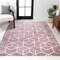 Jonathan Y Tumbling Blocks Modern Geometric Rose/White 4 ft. x 6 ft. Area Rug SEU101B-4 - alternate 1