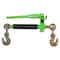 Mytee Products 5/16in - 3/8in Hi-Viz Green Ratchet Chain Binder w/ Folding Handle - 7,100 lbs, 4PK CBRS-FH56x4 - alternate 8