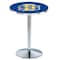 Holland Bar Stool Co 36" Chrome South Dakota State Pub Table, 36" dia. Top L214C3636SDakSt - alternate 1