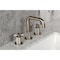 Kingston Brass Widespread Bathroom Faucet with Push Pop-Up Drain, Brushed Nickel KS1418KNX - alternate 5