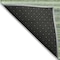 Homeroots 3' X 5' Artichoke Green And Olive Green Striped Washable Indoor Outdoor Area Rug 577787 - alternate 9