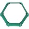 Homeroots 16in X 41in Green Steel Hexagon Planter Box 668466 - alternate 5